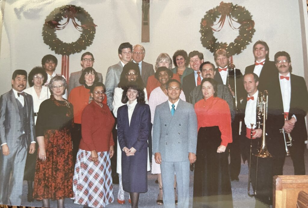 Choir in SJ at Christmas